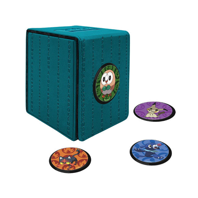 Ultra Pro Deck Box: Pokemon - Alola (Alcove Click)