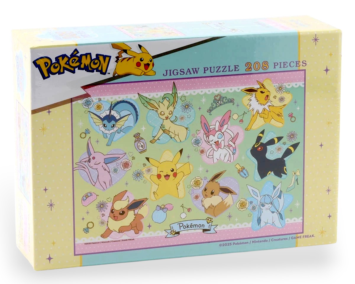Pikachu Eevee and Friends - Jigsaw Puzzle 208 Pieces