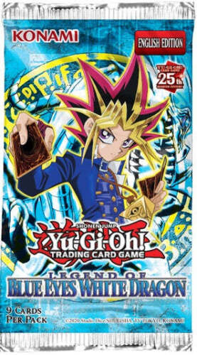 Yu-Gi-Oh! 25th Anniversary Legend Of Blue-Eyes White Dragon Booster Pack English