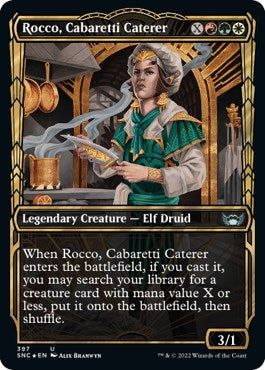 Rocco, Cabaretti Caterer (Gilded Foil)