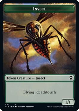 Spider // Insect Double-Sided Token (Back)