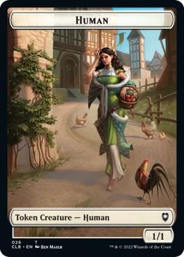 Spider // Human Double-Sided Token (Back)
