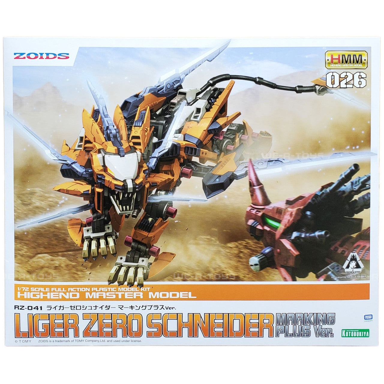 ZOIDS RZ-041 Liger Zero Schneider Marking Plus Version Model Kit