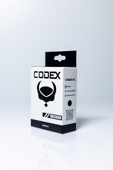 Codex: Obsidian Standard Sized Card Sleeves