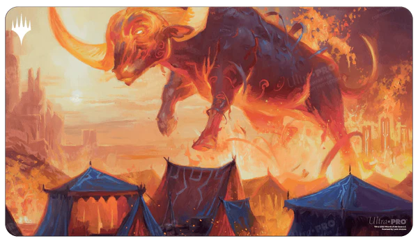 Wilds of Eldraine Restless Bivouac Standard Gaming Playmat for Magic: The Gathering
