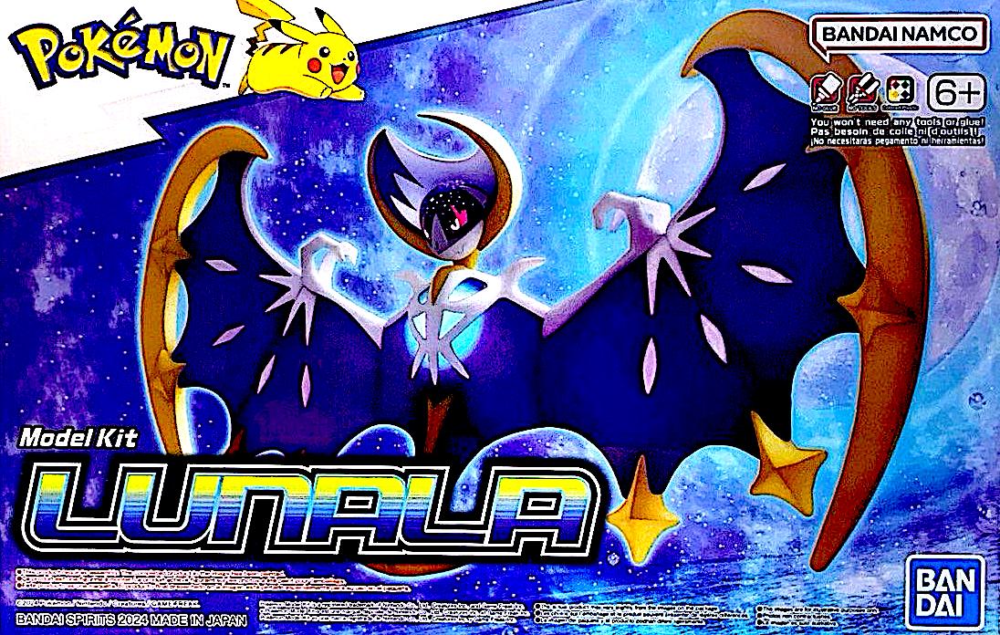 Lunala "Pokemon", Bandai Hobby Pokemon Model Kit