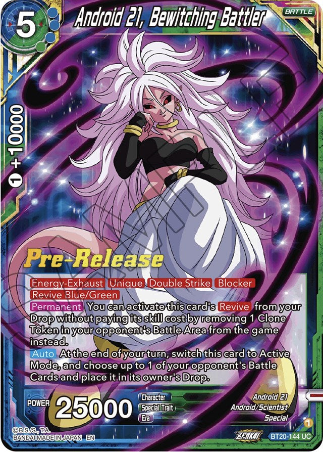Android 21, Bewitching Battler