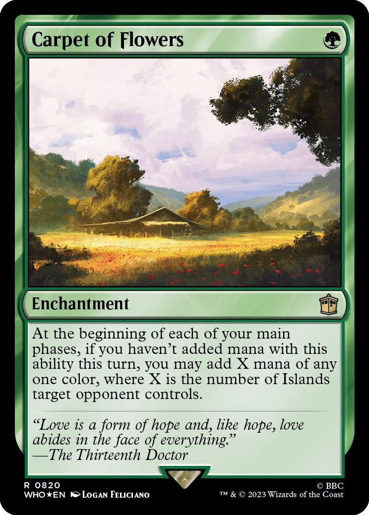 Carpet of Flowers (Surge Foil)