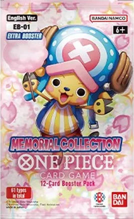 One Piece Trading Card Game Memorial Collection Extra Booster Pack EB-01