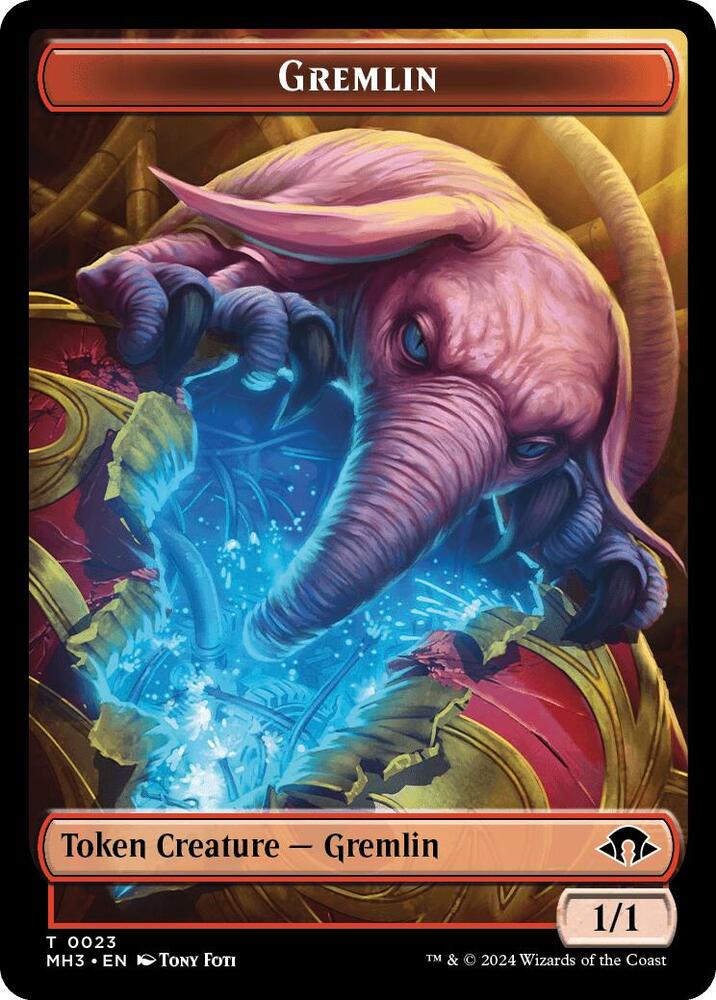 Copy // Gremlin Double-Sided Token (Back)