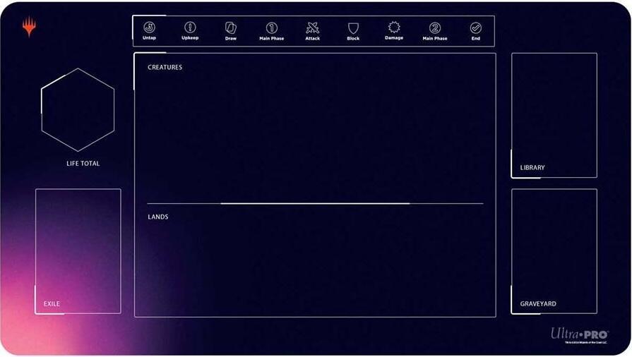 Foundations Playmat for Magic: The Gathering - Learn to Play (1 Player) - Ultra Pro Playmats