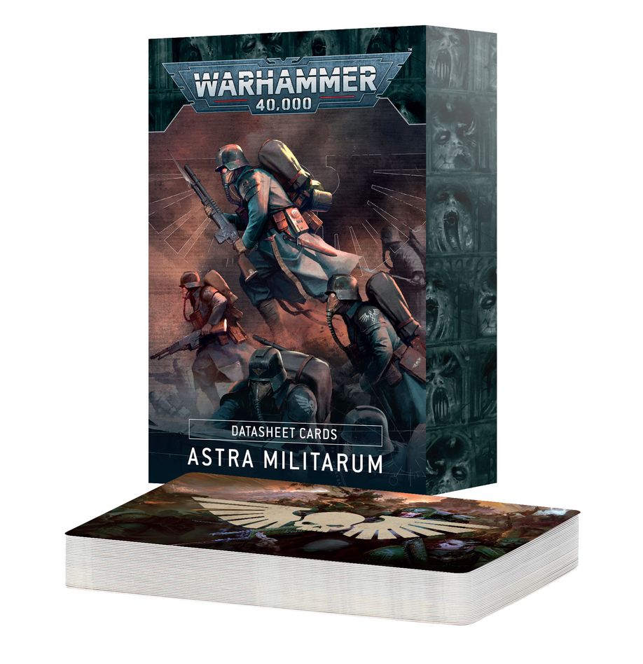 Warhammer 40K - Astra Militarum Datasheet Cards