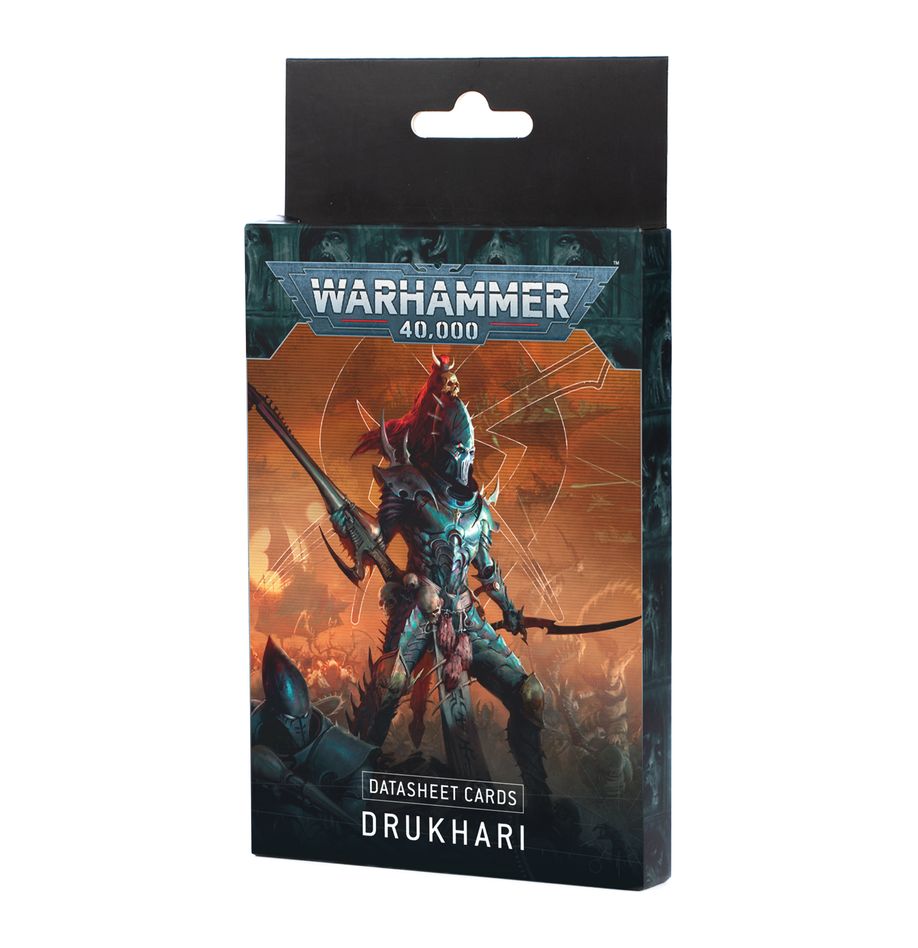 Warhammer 40k - Datasheet Cards: Drukhari