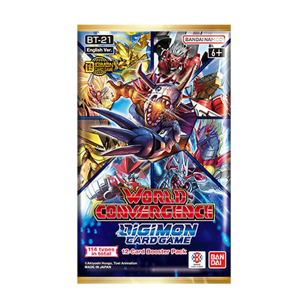 Digimon Card Game World Convergence Booster Pack (BT-21)