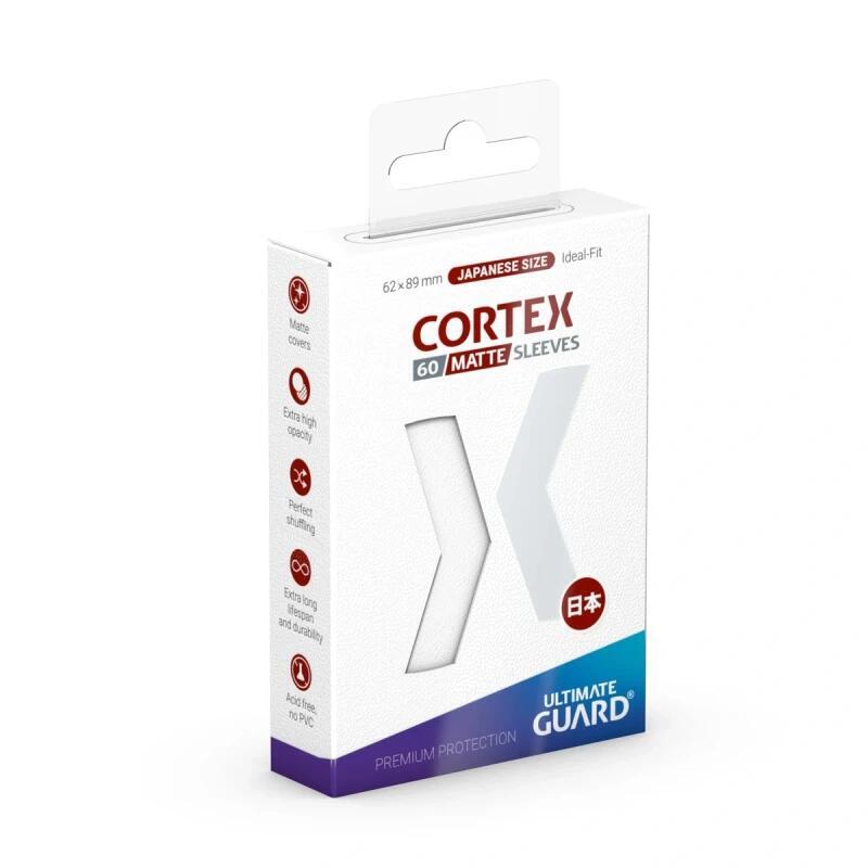 Cortex Sleeves Matte Japanese Size (60) - White