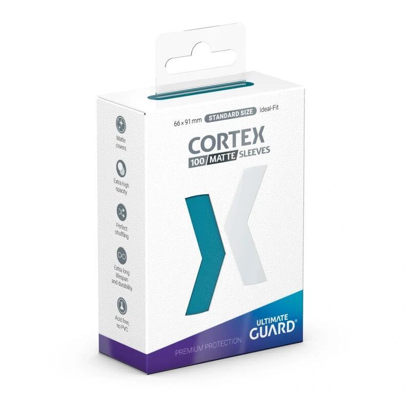Ultimate Guard - Cortex 100ct Standard Size Matte Sleeves: Petrol
