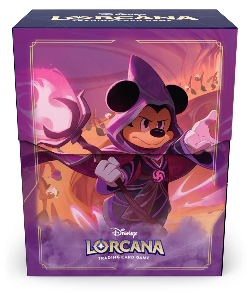 Disney Lorcana Deck Box - Mickey Mouse Wayward Sorcerer