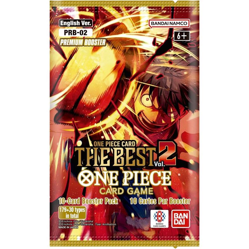 One Piece Card Game Premium Booster: One Piece Card The Best Vol. 2 PRB-02 Booster Pack,