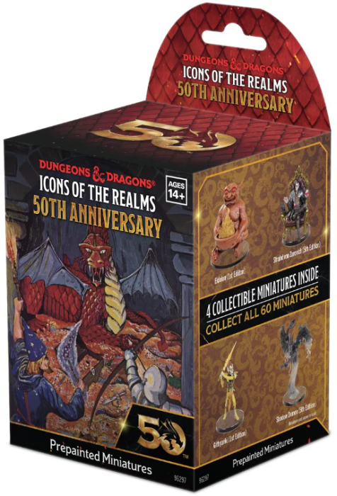 Dungeons & Dragons Miniatures: Icons of the Realms - 50th Anniversary Booster Pack