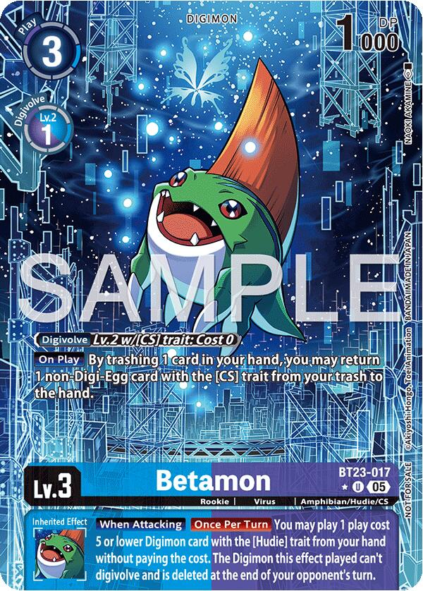 Betamon (Hacker's Slumber Box Promotion Pack)
