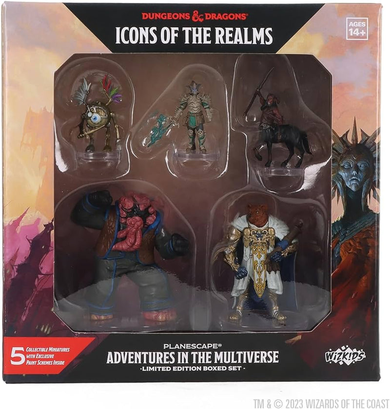 D&D Icons of the Realms Miniatures: Planescape - Adventures in the multiverse.