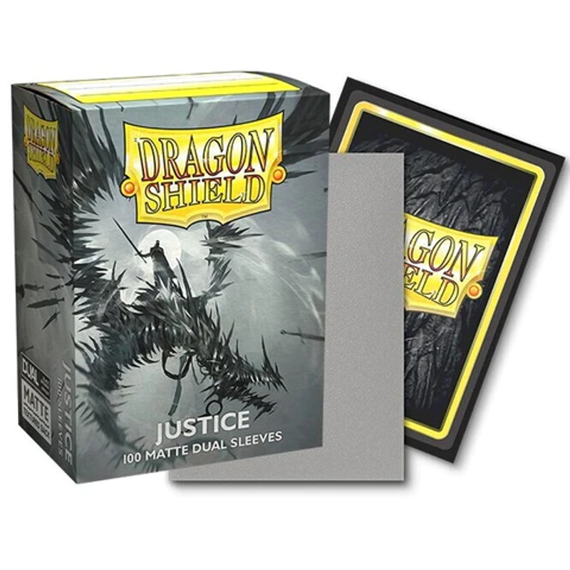 Dragon Shield: Justice -100 Matte Dual Sleeves
