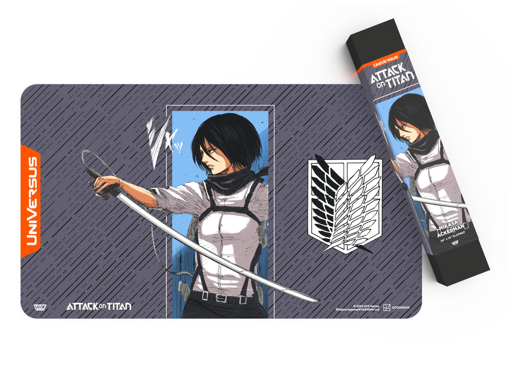 Universus: Attack on Titan - Mikasa Ackerman Playmat