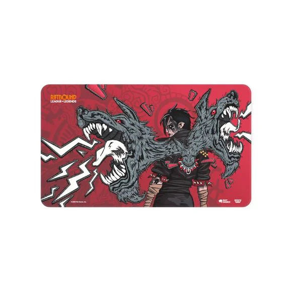 RIFTBOUND TCG: LEAGUE OF LEGENDS: SET 3 UNLEASHED PLAYMAT: VI PILTOVER ENFORCER