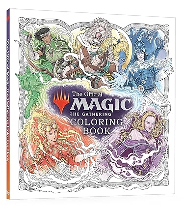 The Official Magic: The Gathering Coloring Book