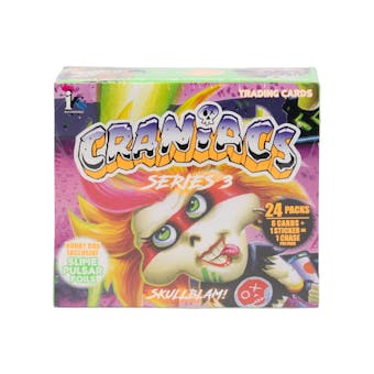 Craniacs Trading Cards Series 3 Skullblam! Hobby Box