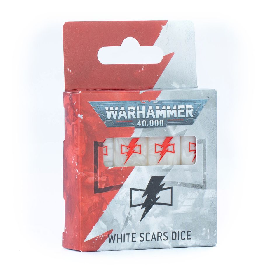 Warhammer 40k - White Scars Dice