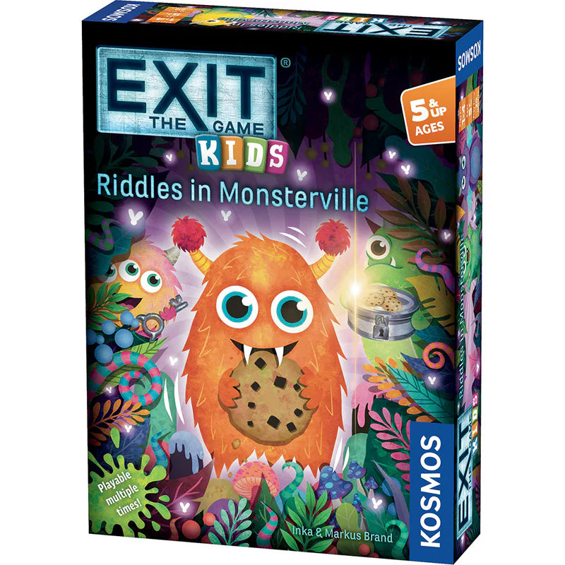 EXIT: The Game (Kids) Riddles in Monsterville