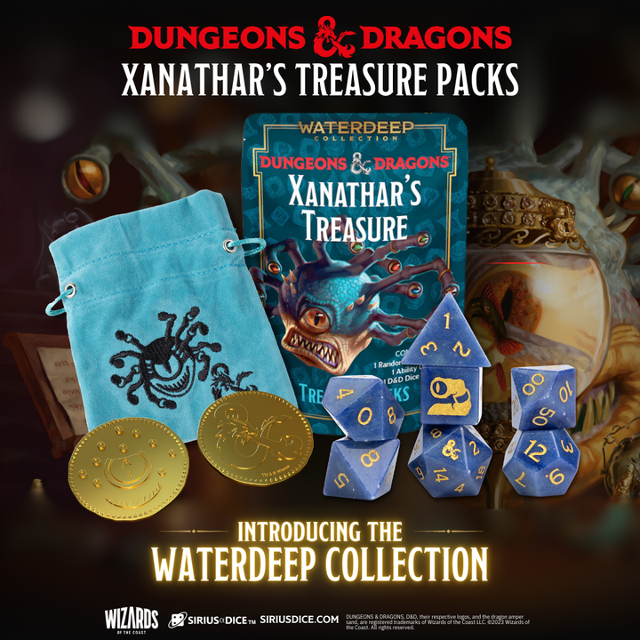 Dungeons & Dragons Xanathar's Treasure Pack: Waterdeep Collection