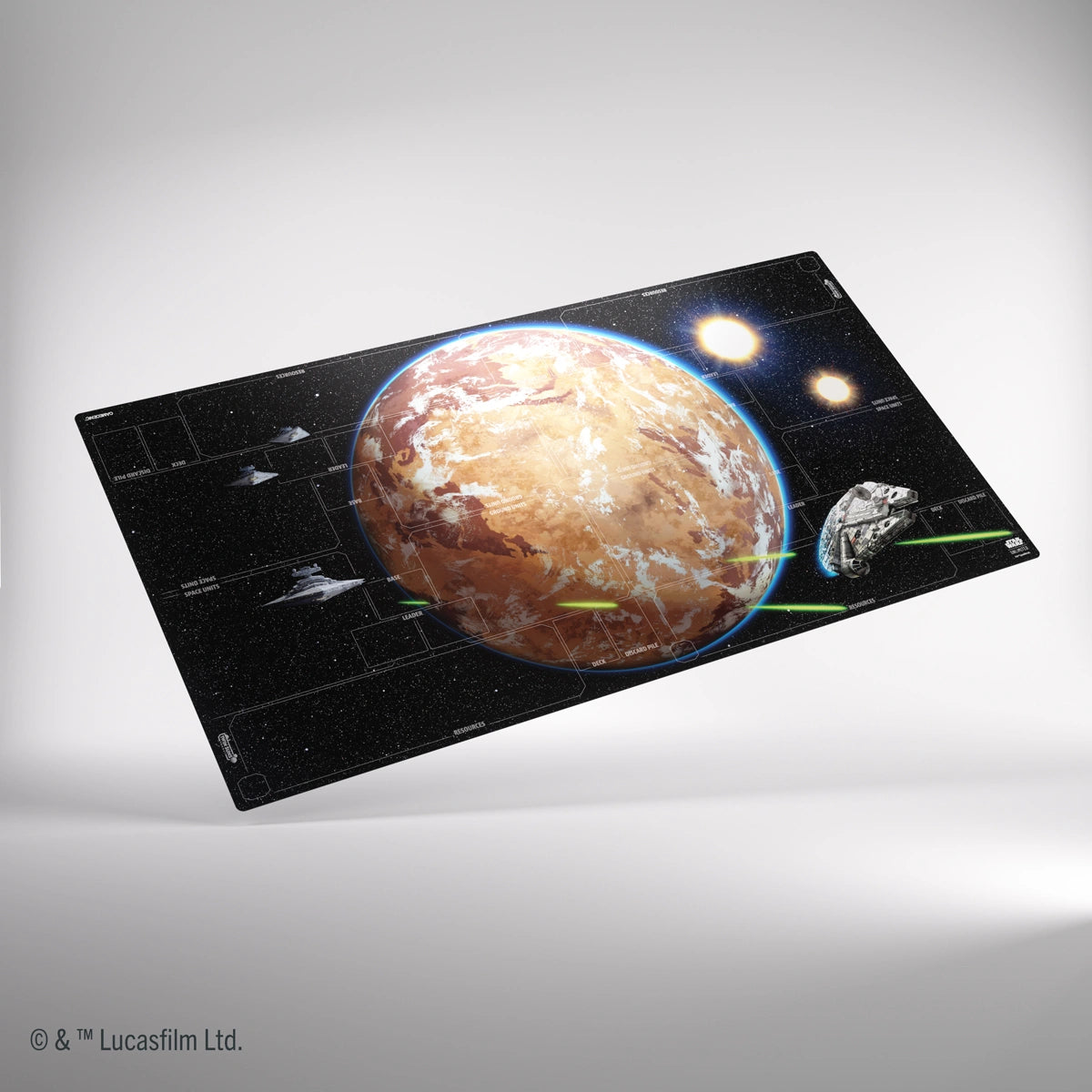 Star Wars: Unlimited BATTLE ZONE GAME MAT - Twin Suns