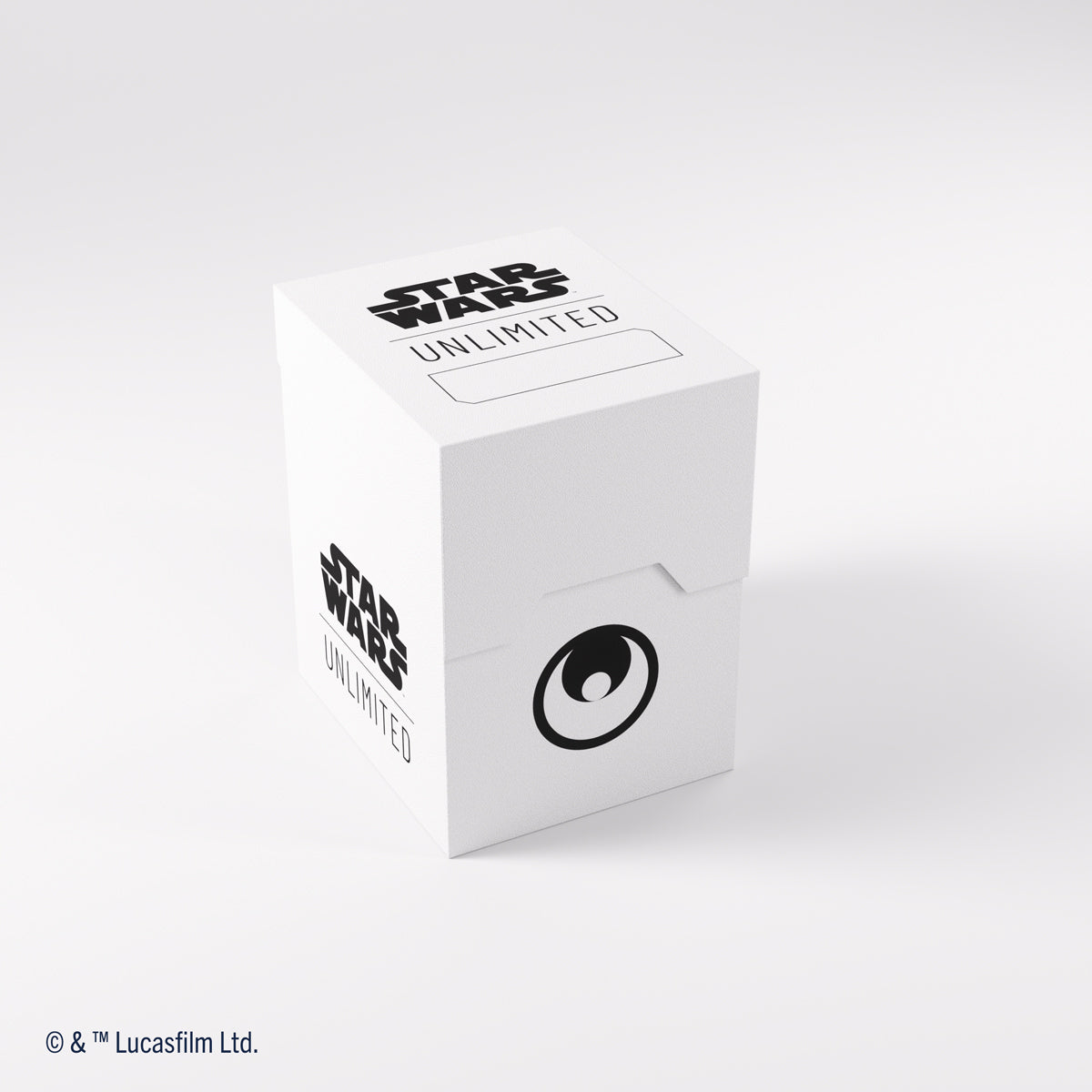Gamegenic: Star Wars Unlimited Soft Crate Deck Box -White/Black