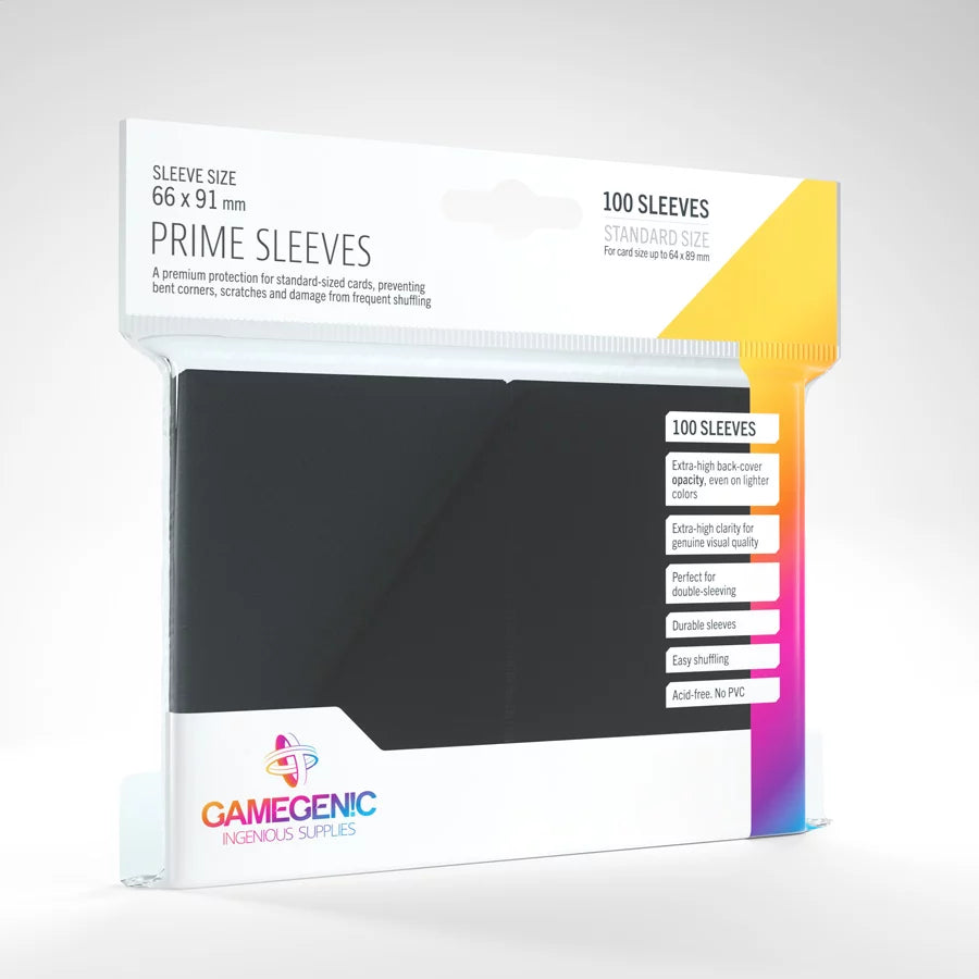 Gamegenic: Prime Sleeves - Black