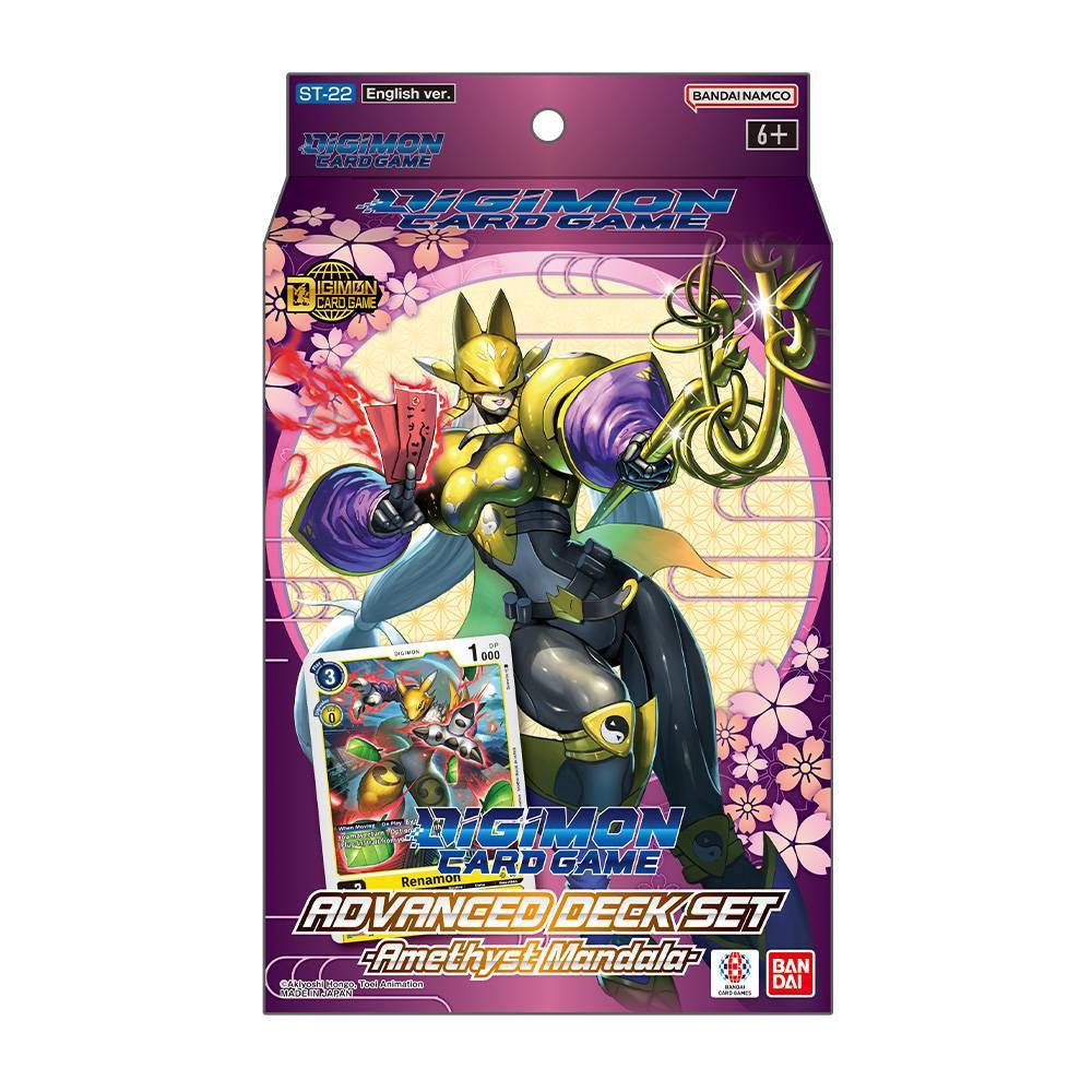 2023 ENT Digimon Amethyst Mandala Advance Deck