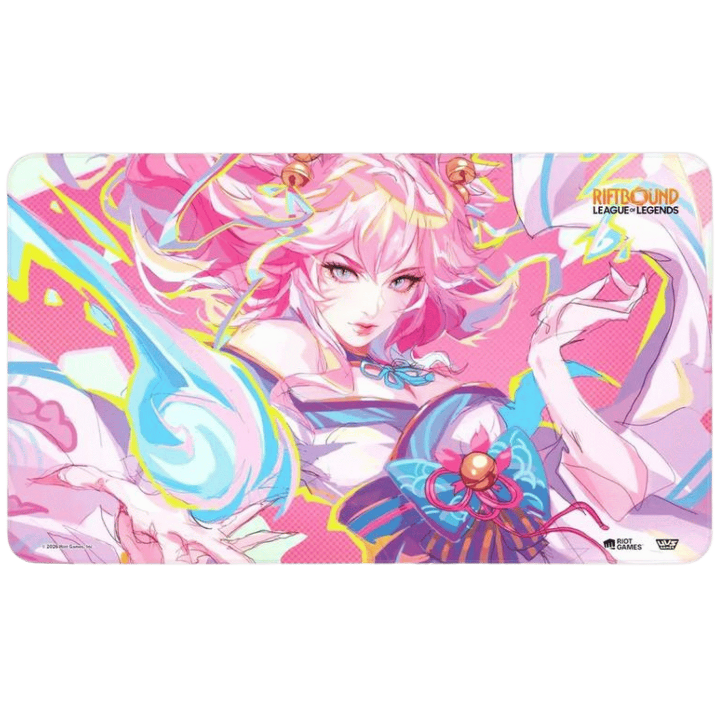 RIFTBOUND TCG: LEAGUE OF LEGENDS: SET 2 SPIRITFORGED PLAYMAT 3: SPIRIT BLOSSOM AHRI Ad