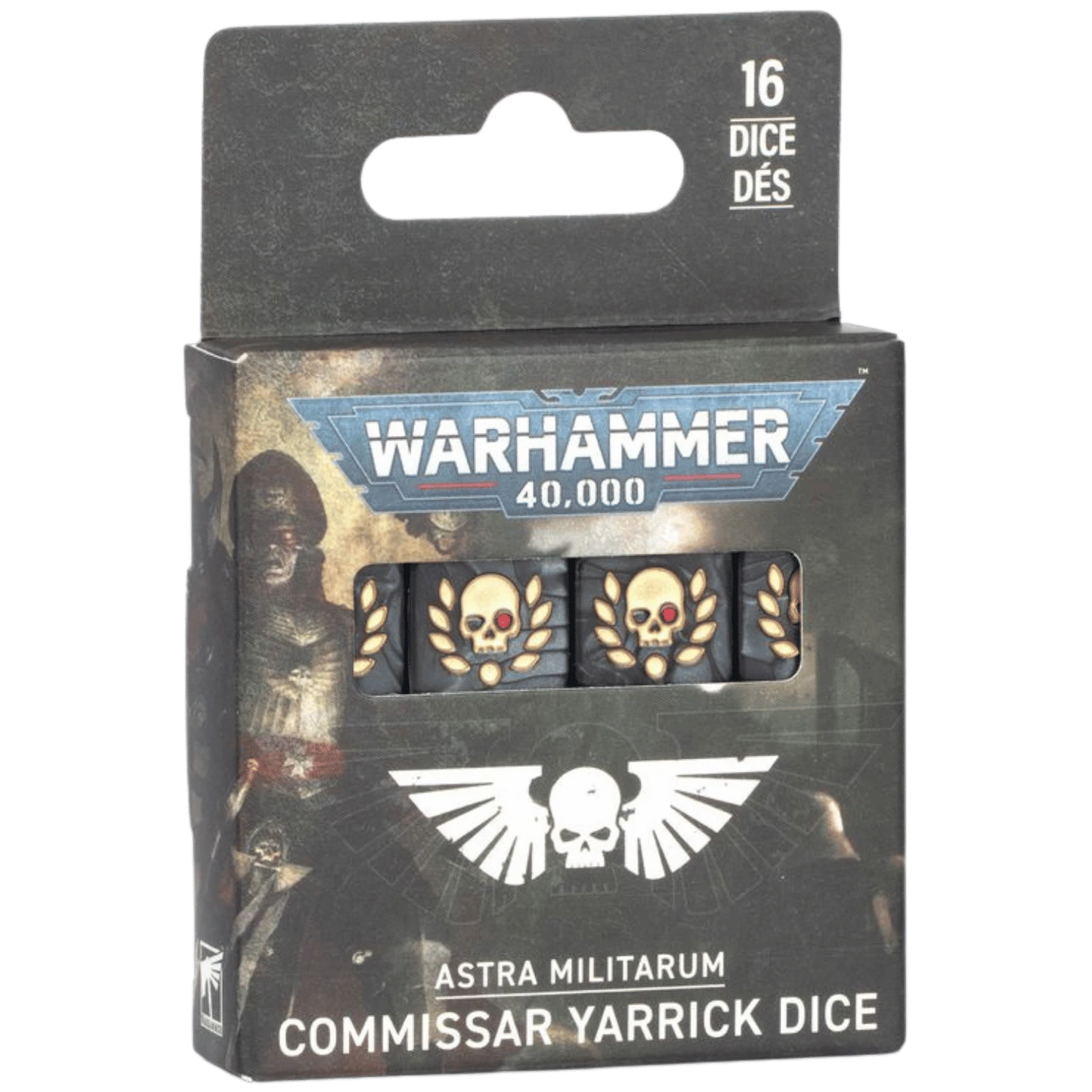 Warhammer 40K: Astra Militarum - Commissar Yarrick Dice (16)