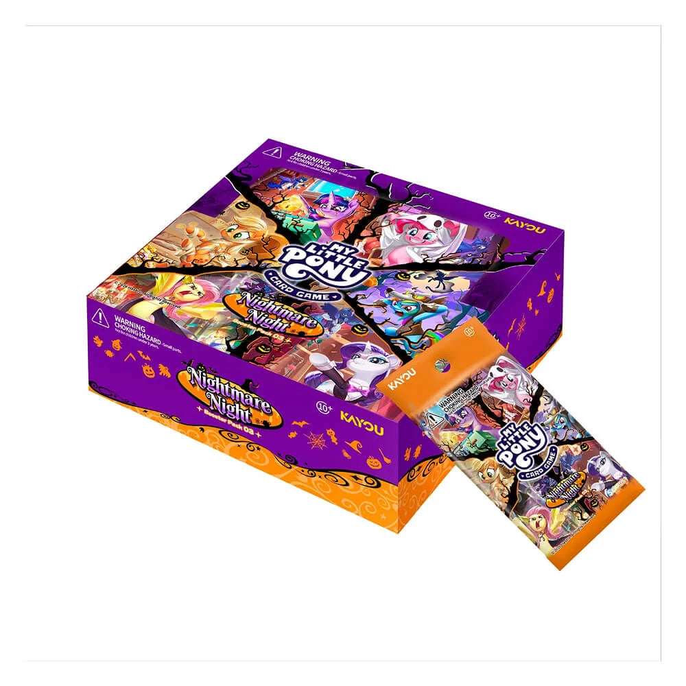 KAYOU LIMITED: MY LITTLE PONY TCG: SERIES 3 NIGHTMARE NIGHT BOOSTER (20CT DISPLAY)