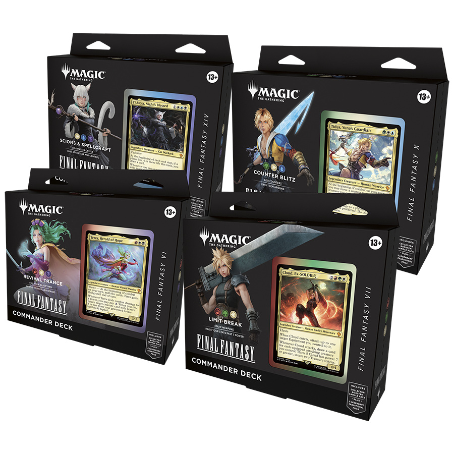 Universes Beyond: Final Fantasy - Commander Deck Bundle (Pre-Order)(Releases 6/13/25)