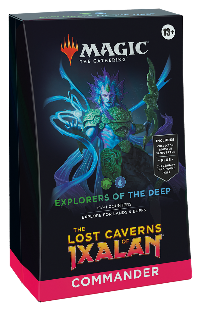 Magic: The Gathering The Lost Caverns of Ixalan Commander Deck - Explorers of the Deep