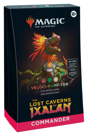 Magic: The Gathering The Lost Caverns of Ixalan Commander Deck - Veloci-ramp-tor