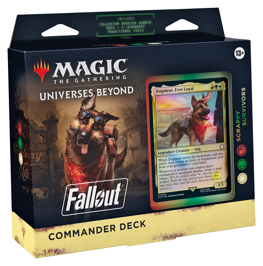 Magic: The Gathering Fallout Commander Deck - Scrappy Survivors