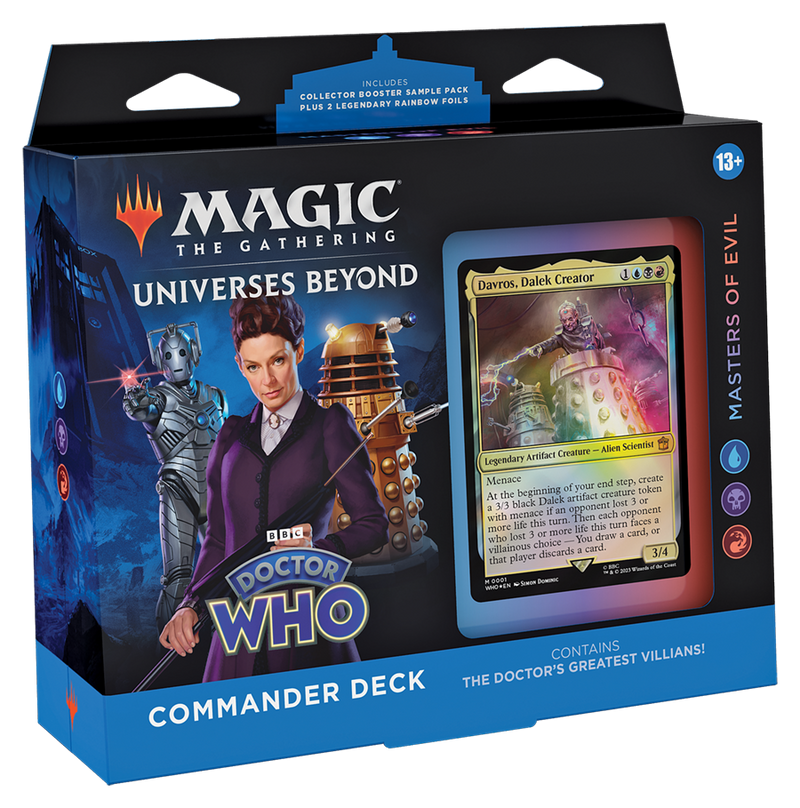 Magic: the Gathering - Doctor Who: Masters of Evil Commander Deck