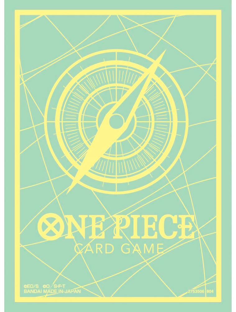 One Piece Card Game Official Sleeves: Yellow/Green
