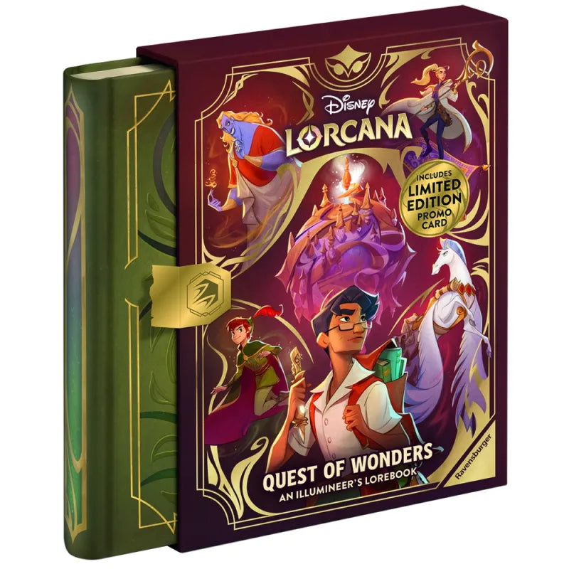 Disney Lorcana TCG: Lorebook Card Portfolio - Quest Of Wonders