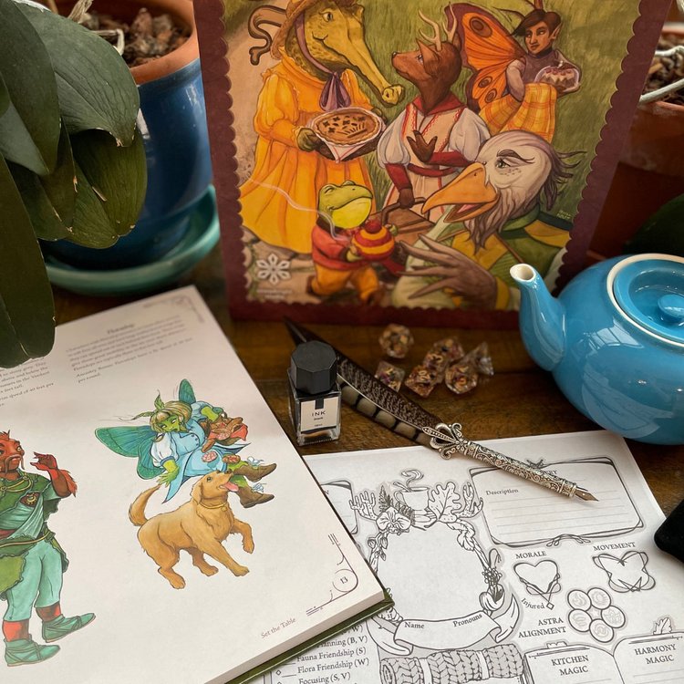 Teatime Adventures - A Verdant Isles Roleplaying Game