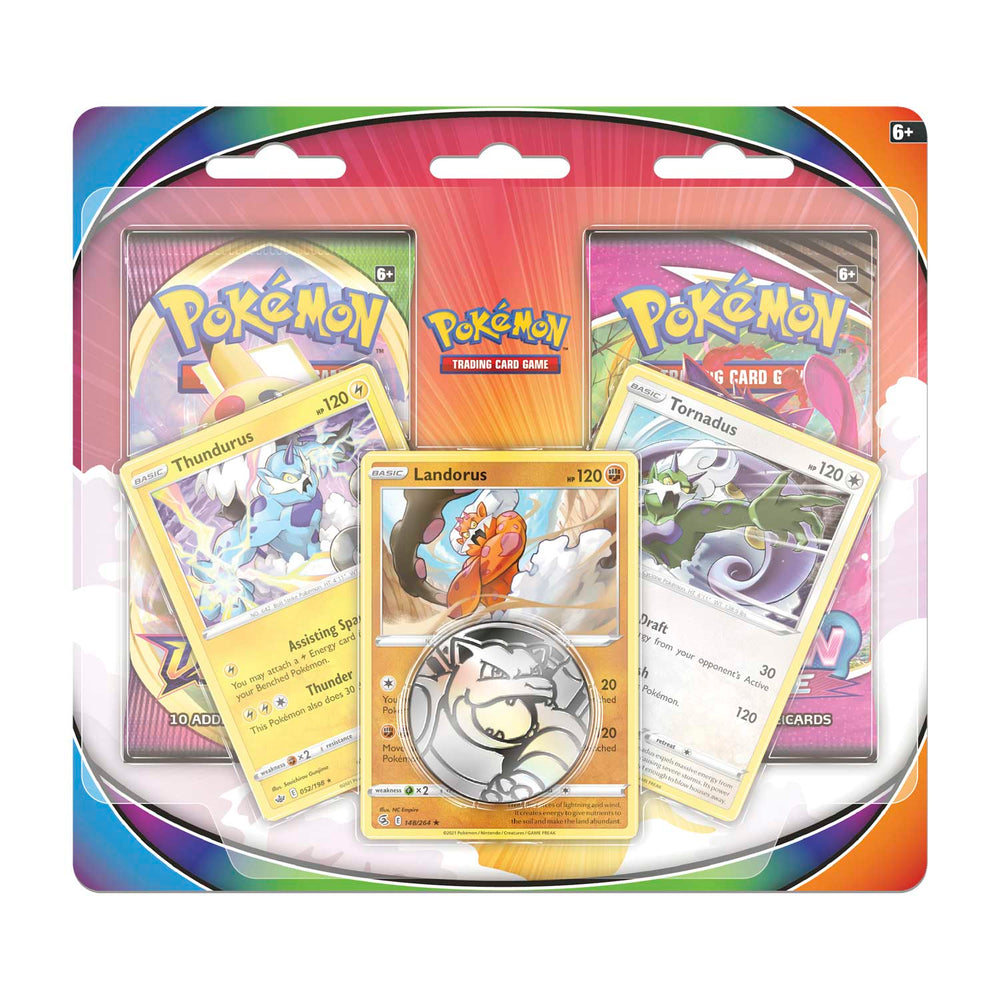 Pokemon TCG: Fusion Strike 2-Pack Blister (Thundurus/Landorus/Tornadus)
