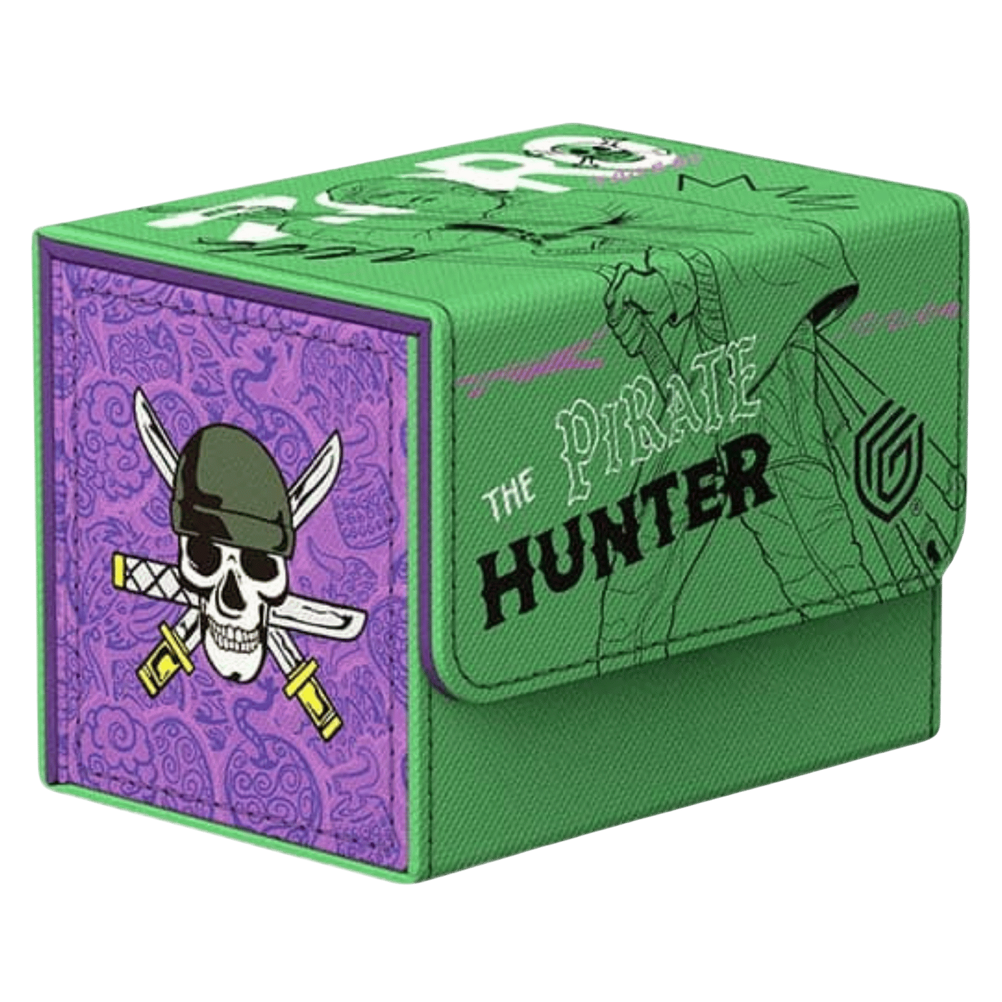 Ultimate Guard Deck Box: One Piece (Netflix) Zoro - Sidewinder 80+ Xenoskin